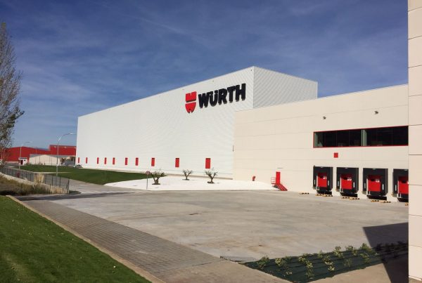 ampliación centro logístico Wurth España en Agoncillo