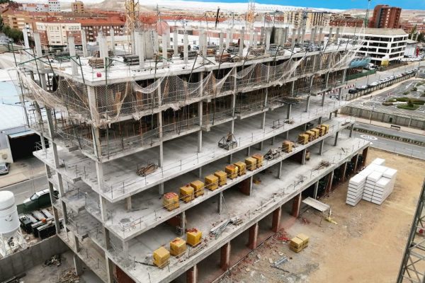 Obras viviendas Parque San Miguel