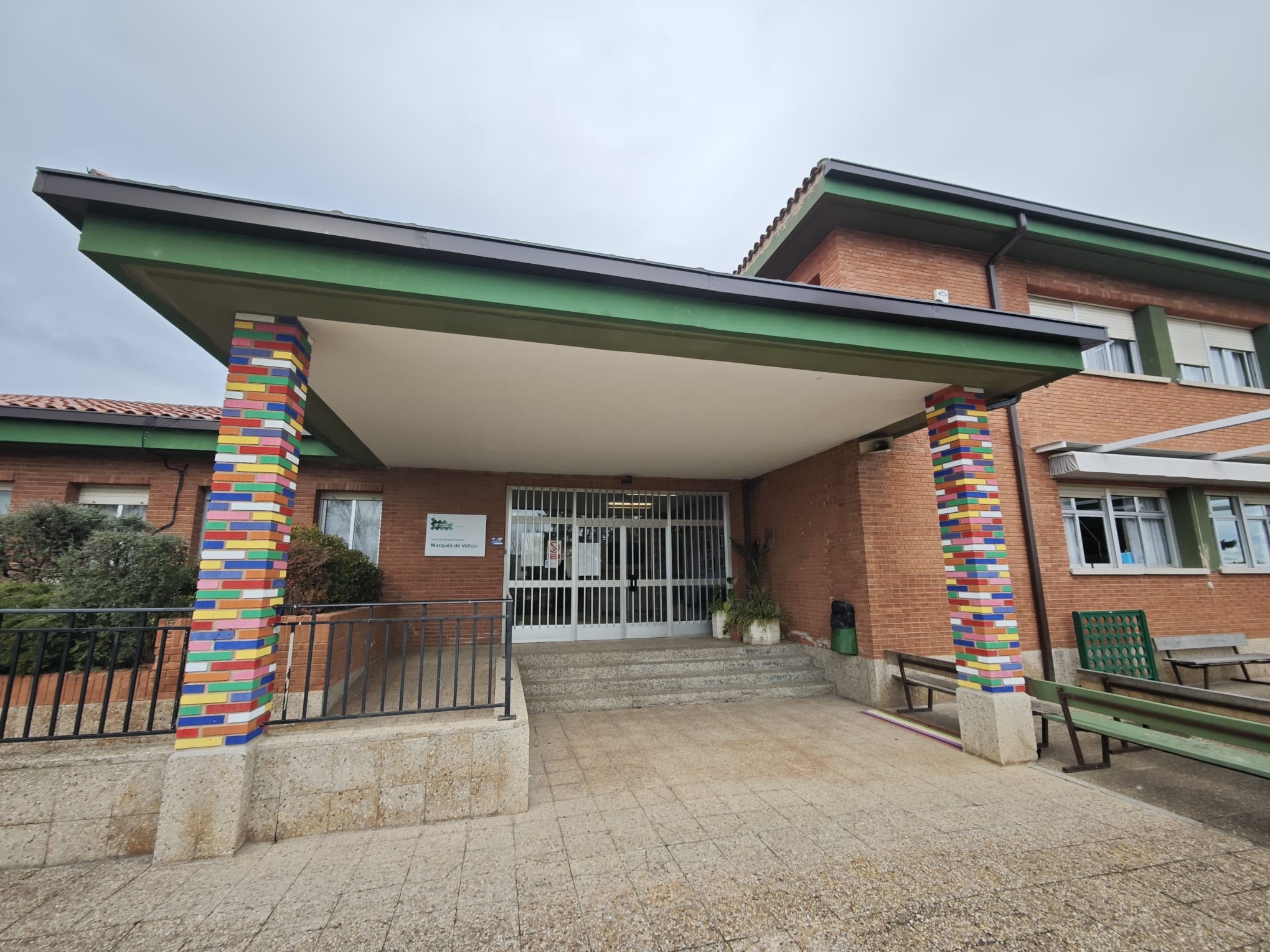 Obras de emergencia en la residencia del centro Marqués de Vallejo